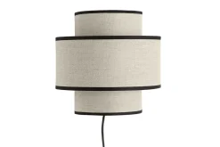 Applique murale design en lin H24 cm SLOT