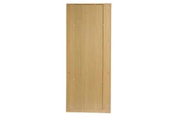 Armoire dressing avec penderie finition bois chêne L90 cm GARENCE