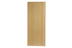 Armoire dressing avec 2 penderies finition bois chêne L90 cm GARENCE