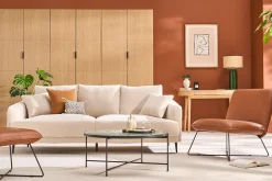 Armoire dressing avec 2 penderies finition bois chêne L90 cm GARENCE
