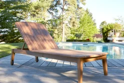 Bain de soleil en bois massif CANOPEE