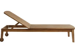 Bains de soleil en bois massif (lot de 2) CANOPEE