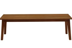 Banc de jardin bois massif L145 cm CANOPEE