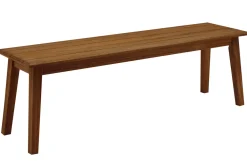 Banc de jardin bois massif L145 cm CANOPEE