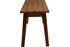 Banc de jardin bois massif L145 cm CANOPEE