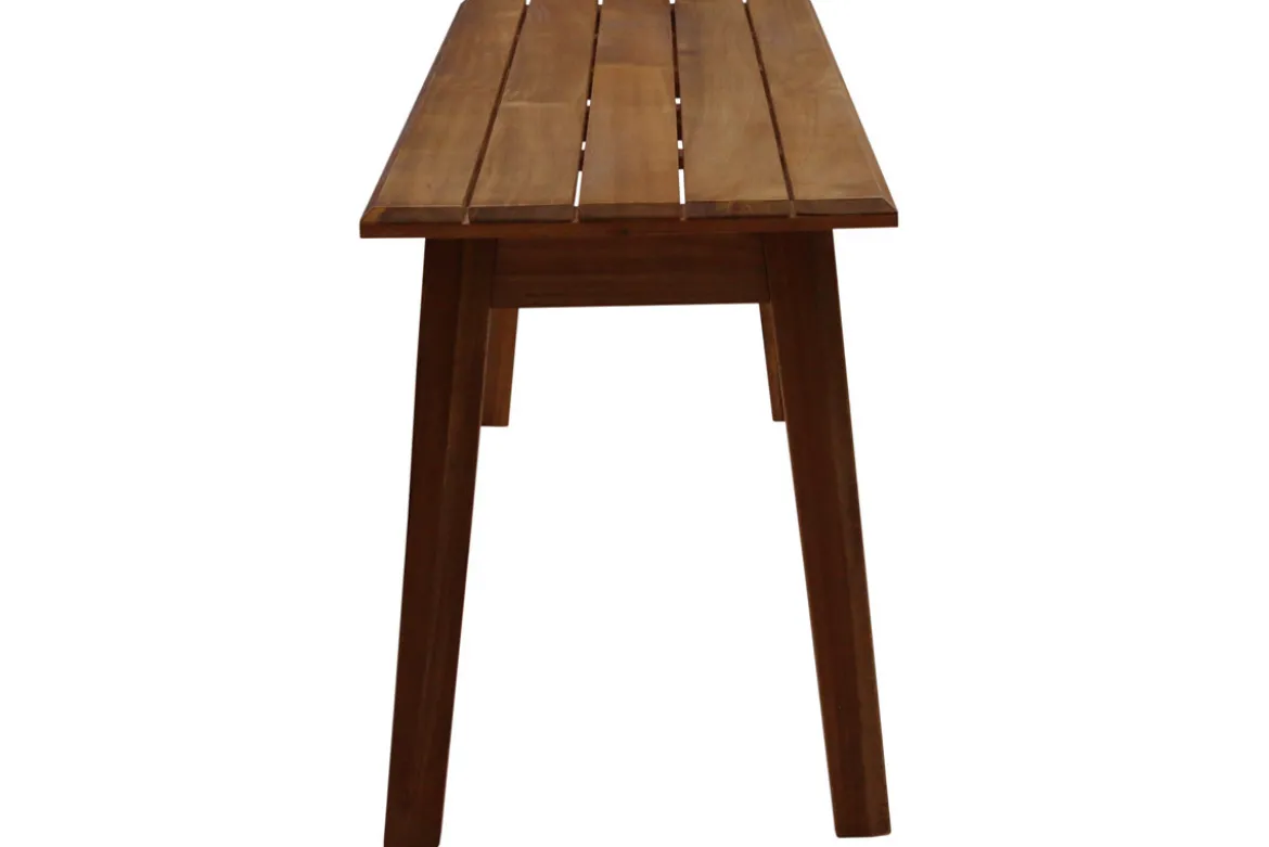 Banc de jardin bois massif L145 cm CANOPEE