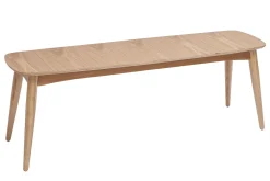 Banc scandinave bois clair L130 cm NORDECO