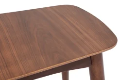 Banc vintage bois foncé noyer L130 cm NORDECO