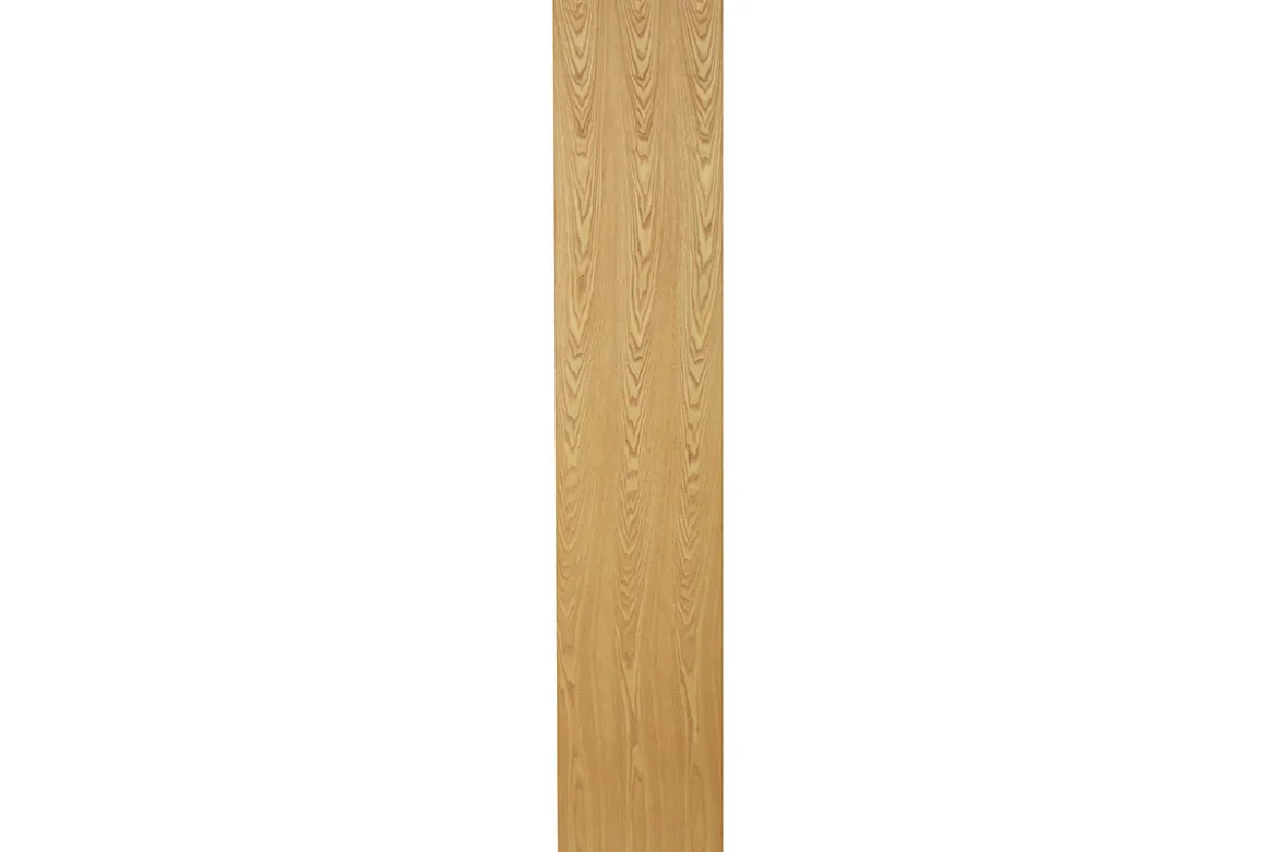 Bibliothèque design en bois clair L120 cm AZTEQUE