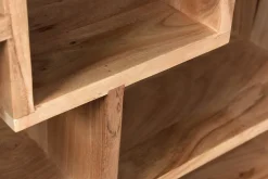Bibliothèque ouverte design en bois massif L80 cm CHAPMAN
