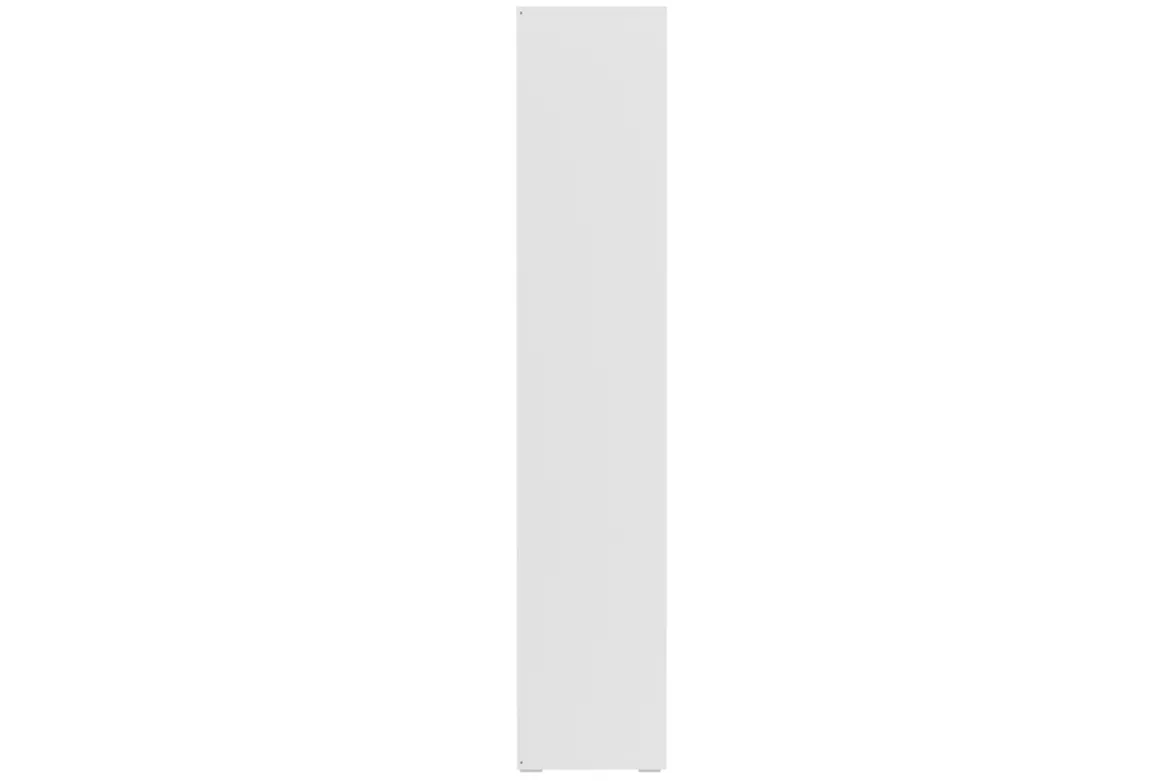 Bibliothèque scandinave blanc mat L140 cm EPURE