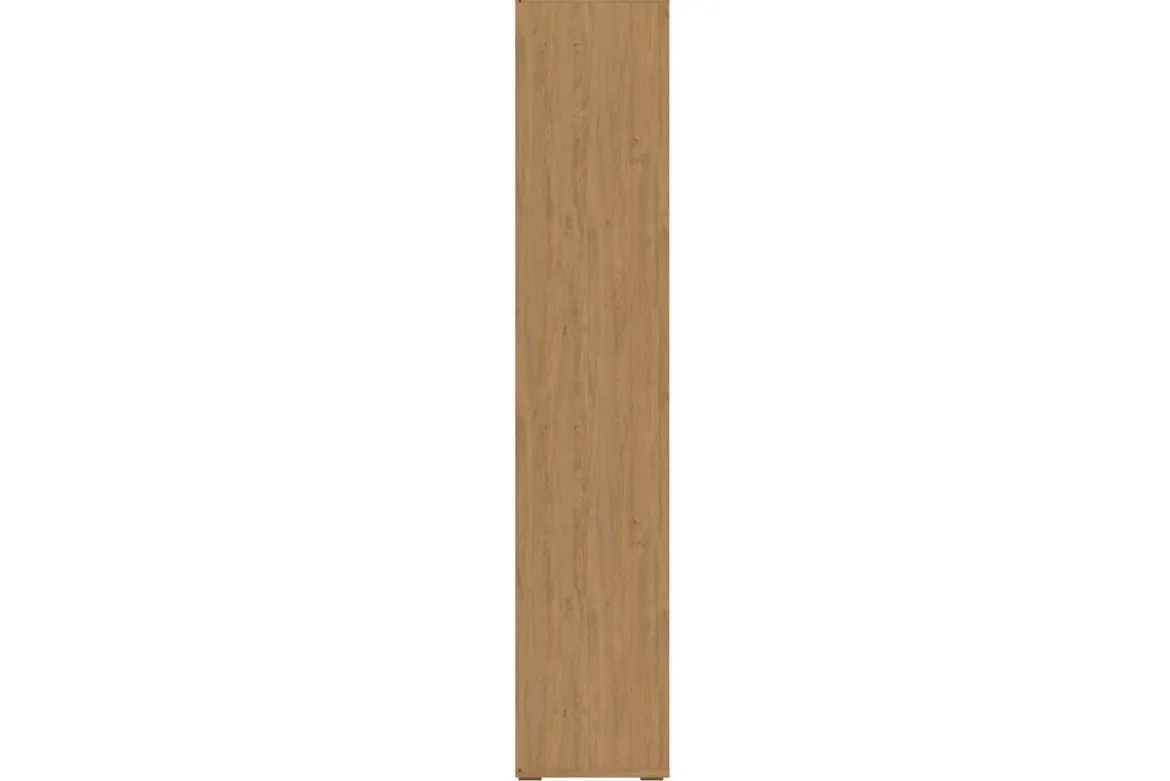 Bibliothèque scandinave finition bois clair chêne L140 cm EPURE