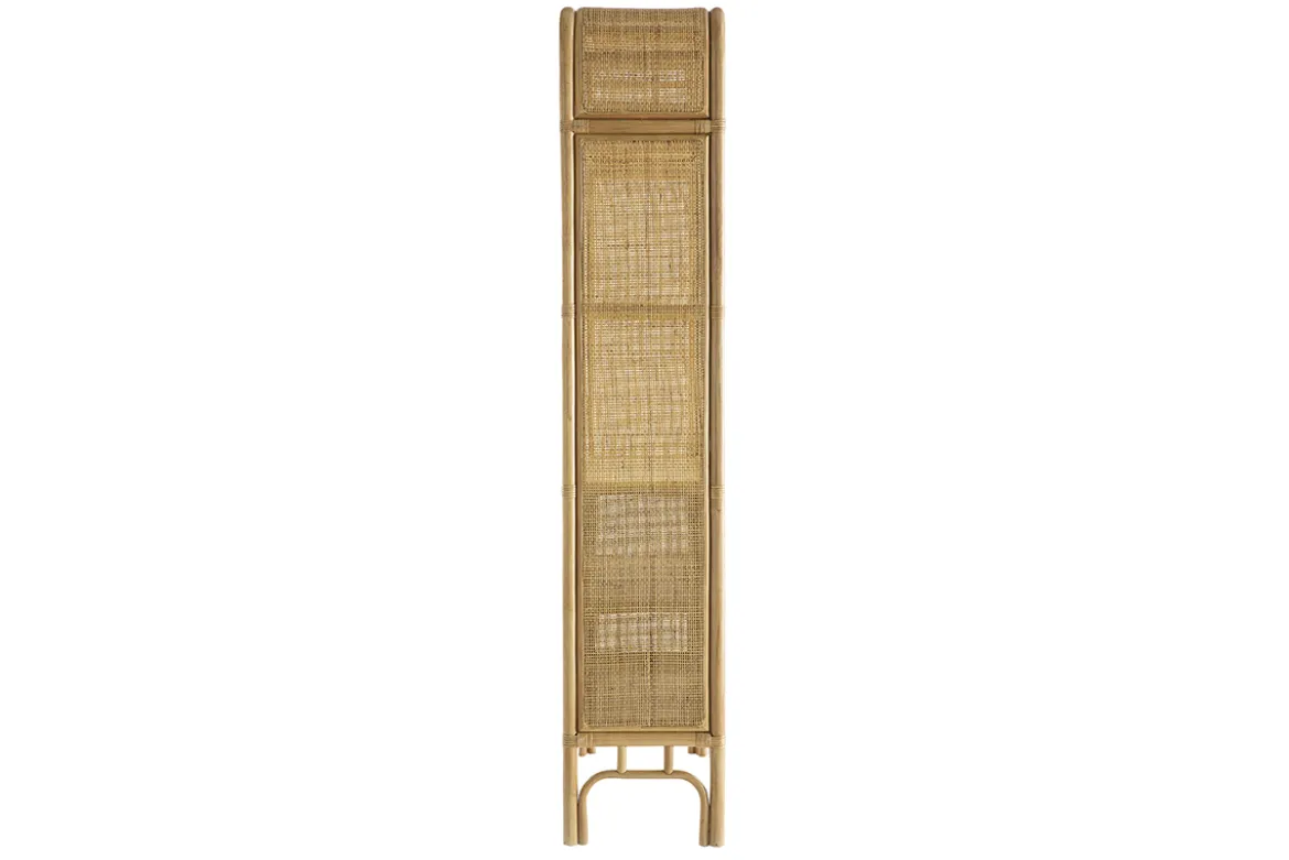 Bibliothèque vintage en rotin naturel L80 cm GALON
