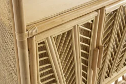 Bibliothèque vintage en rotin naturel L80 cm GALON