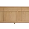 Buffet en bois clair chêne L160 cm ZAO