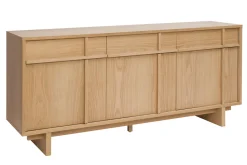 Buffet en bois clair chêne L160 cm ZAO