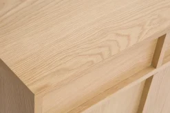 Buffet en bois clair chêne L160 cm ZAO