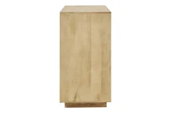 Buffet en bois manguier massif 3 portes L160 cm MATCHA