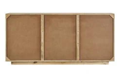 Buffet en bois manguier massif 3 portes L160 cm MATCHA