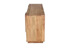 Buffet en bois massif gravé 3 portes L160 cm ARK