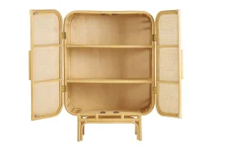 Buffet en rotin 2 portes L80 cm LUWAK