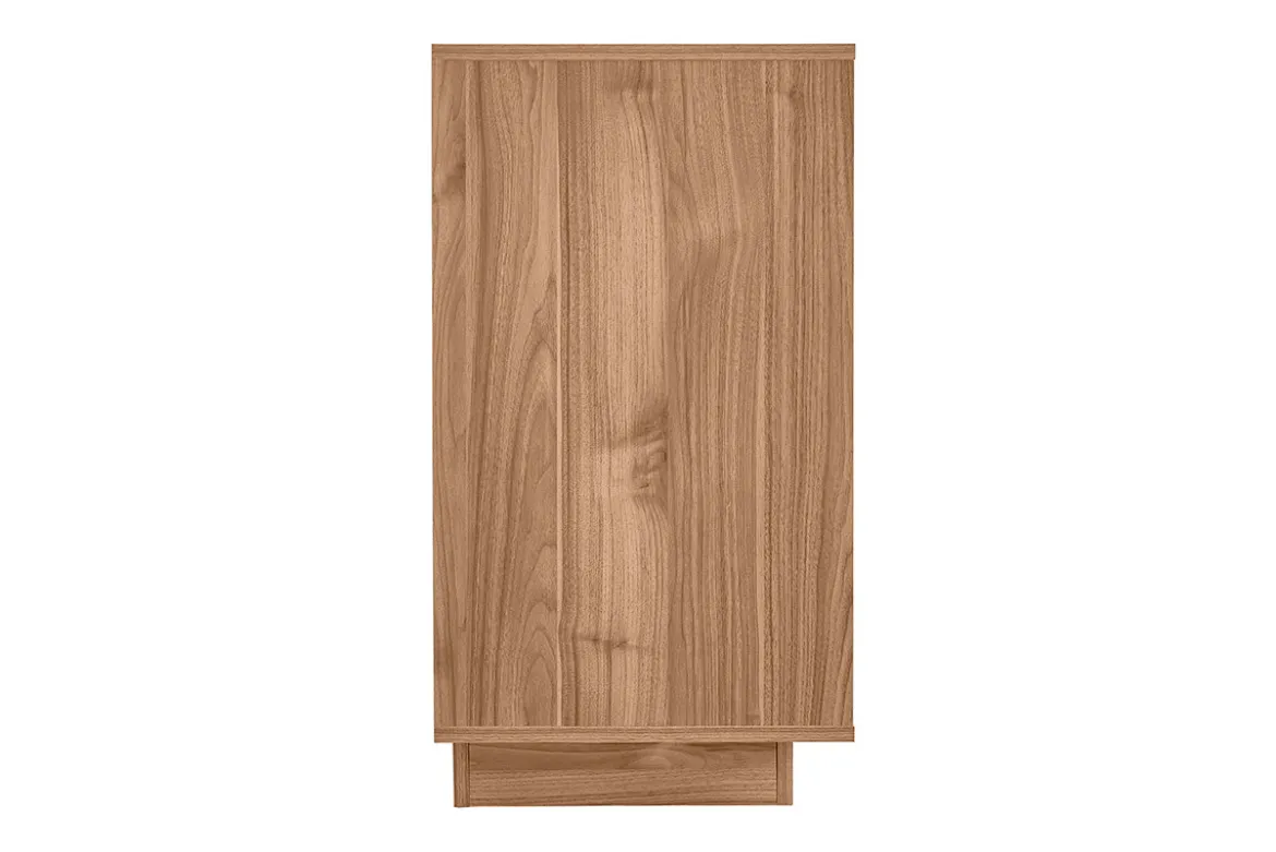 Buffet scandinave finition bois chêne 4 portes L180 cm COMO