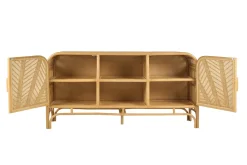 Buffet vintage en rotin 2 portes L150 cm GALON