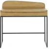Bureau avec rangement en bois manguier massif L100 cm SHIVA