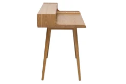 Bureau avec rangements scandinave bois clair L110 cm OPUS