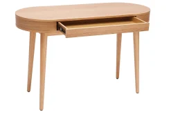 Bureau avec tiroir en bois clair L120 cm JUDITH