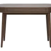 Bureau avec tiroir en bois foncé L120 cm JUDITH