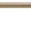 Bureau avec tiroir finition bois clair chêne L120 cm IZZIE