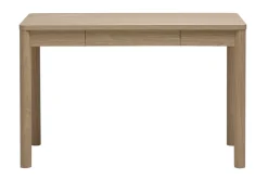 Bureau avec tiroir finition bois clair chêne L120 cm IZZIE