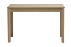 Bureau avec tiroir finition bois clair chêne L120 cm IZZIE