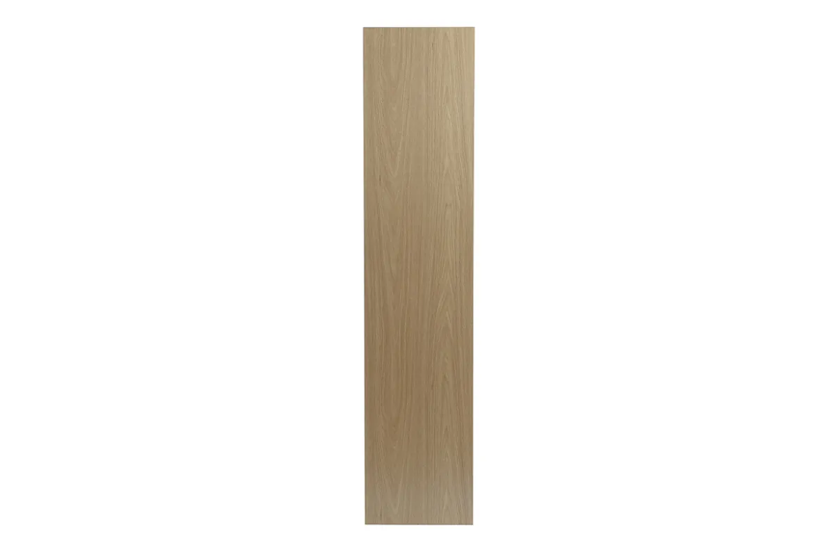 Bureau bibliothèque avec rangements finition bois clair chêne L115 cm WISSEM