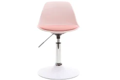 Chaise de bureau design enfant rose STEEVY