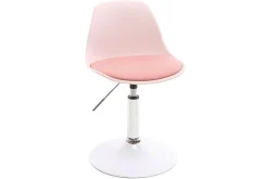 Chaise de bureau design enfant rose STEEVY