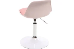 Chaise de bureau design enfant rose STEEVY