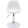 Chaise de bureau design enfant blanche STEEVY