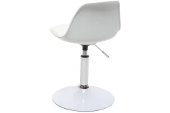 Chaise de bureau design enfant blanche STEEVY