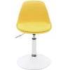 Chaise de bureau design enfant jaune STEEVY