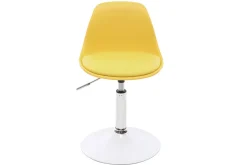 Chaise de bureau design enfant jaune STEEVY