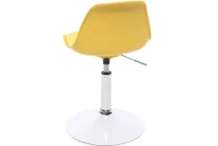 Chaise de bureau design enfant jaune STEEVY