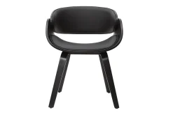 Chaise design noire BENT