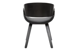 Chaise design noire BENT