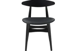 Chaises design noires (lot de 2) WALFORD
