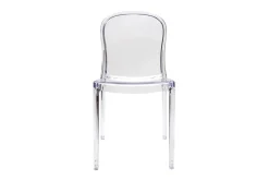 Chaises empilables design transparentes (lot de 2) THALYSSE