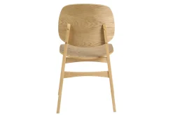 Chaises en bois clair frêne (lot de 2) SOQUETTE
