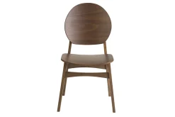 Chaises en bois foncé (lot de 2) ELTON