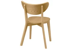 Chaises scandinaves bois clair (lot de 2) LEENA
